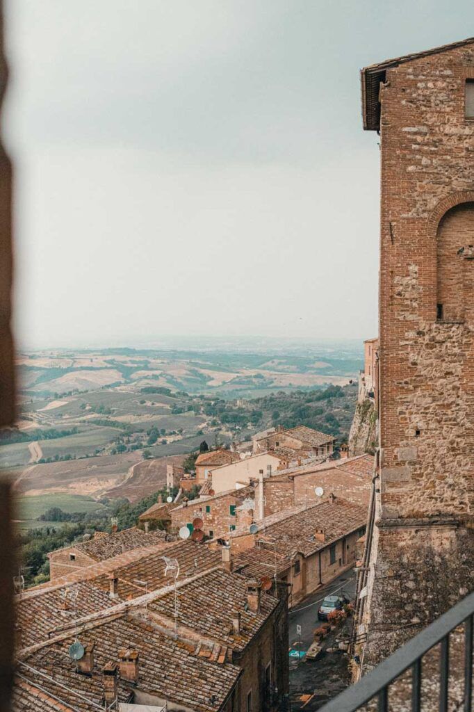 Uno de los miradores más bonitos de la Toscana
