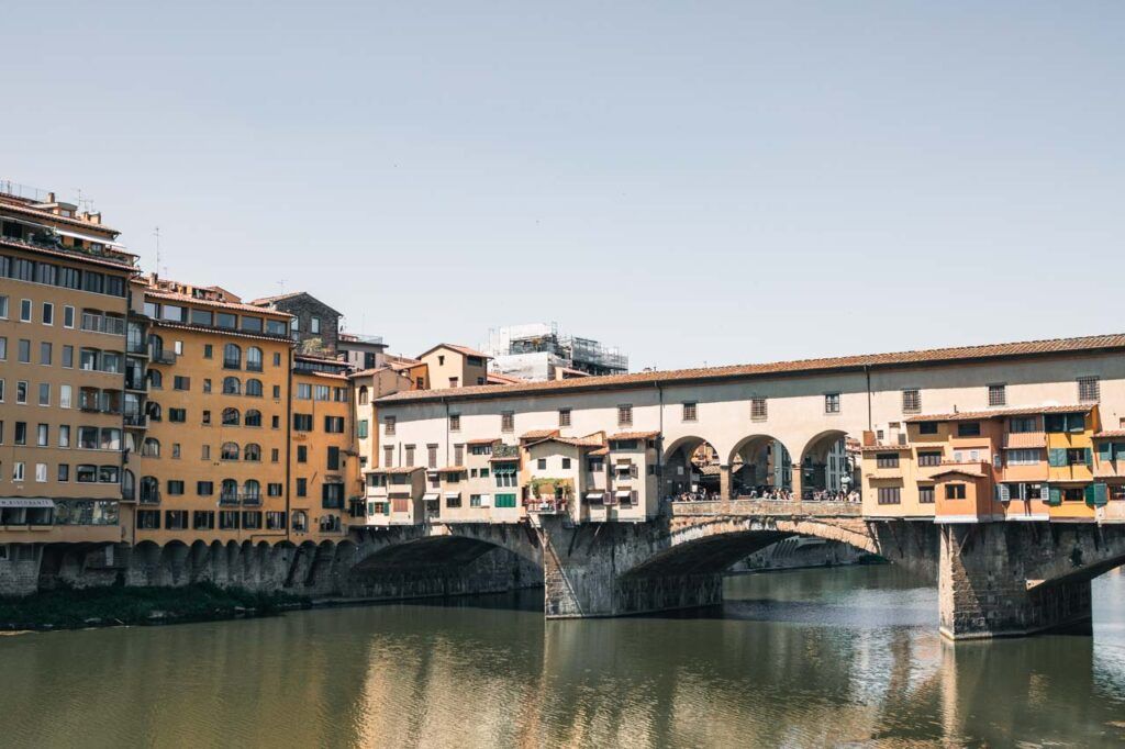 Ponte Vecchio, uno de los puentes mas bonitos de europa
